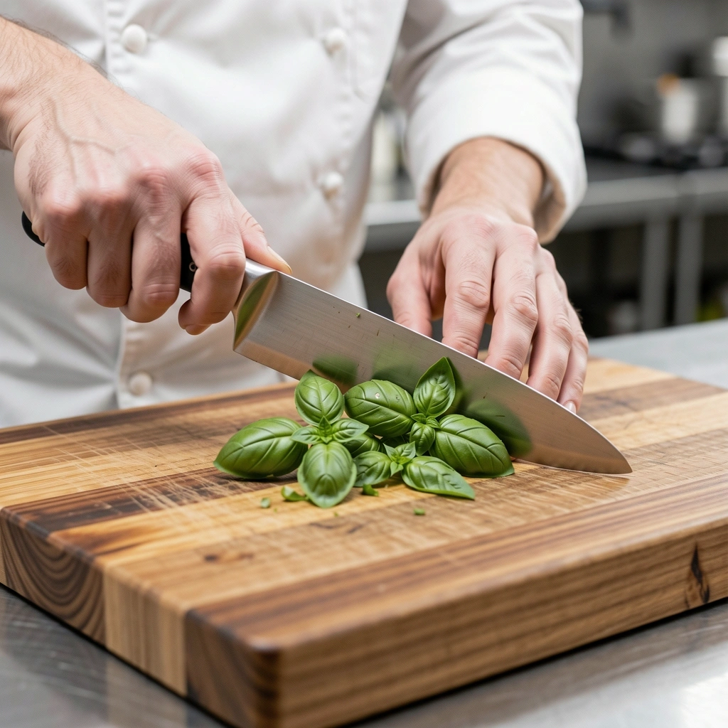 Handwerkliche Präzision beim Kochen
